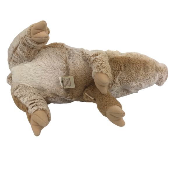 Folkmanis Grunting Pig Piglet 15'' Hand Puppet Plush #2991 Farm Animal Pink Gray - Picture 9 of 13